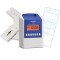 Seiko Z120 Time Clock Package: Z120 non-calculating time clock, 200 weekly payroll time cards and 6 slot time card rack