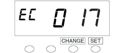 Seiko QR-395 Time Clock (perform a card transfer - step 6)