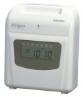 Amano BX-1600 Time Clock Package: BX-1600 time clock, 200 weekly payroll time cards and 6 slot card rack