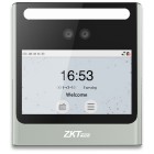 ZKTeco EFace 10 time clock: face recognition reader with Ethernet and WiFi network interfaces, backup battery, plug pack, ZKTeco BioTime 8.5 AU software (1-10 employees) with remote setup and training and 12 months support