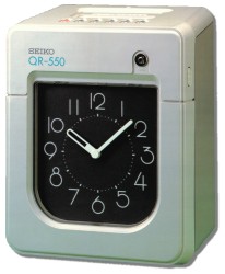 Time Clocks Australia - Seiko QR-550 Time Clock